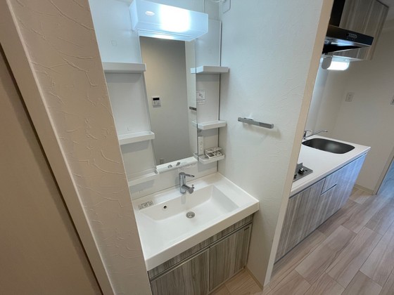 洗面設備　※別部屋の写真です