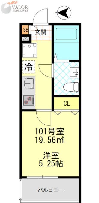 建物外観　間取図