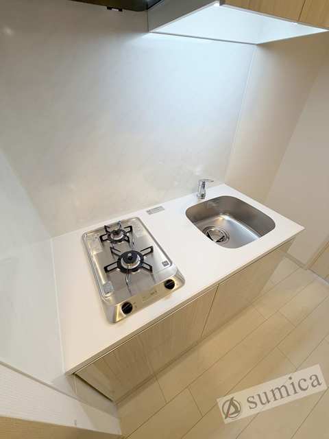 キッチン　２口システムキッチンでお料理楽しく♪♪