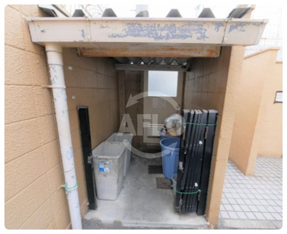 その他共有部分　ラパンジール天王寺　ゴミ置き場
