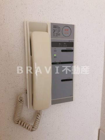 セキュリティ　【フォレステージュ谷町】インターホン