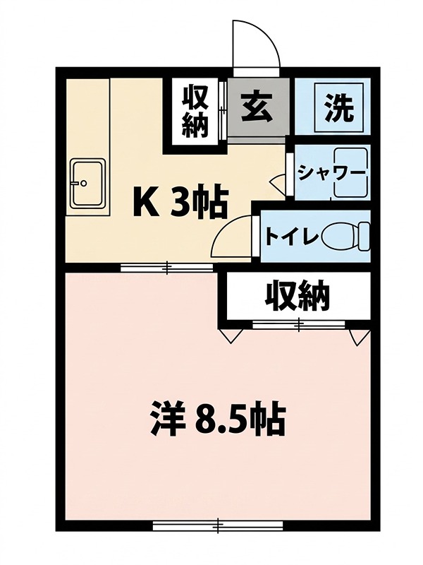 静翠荘の間取り写真