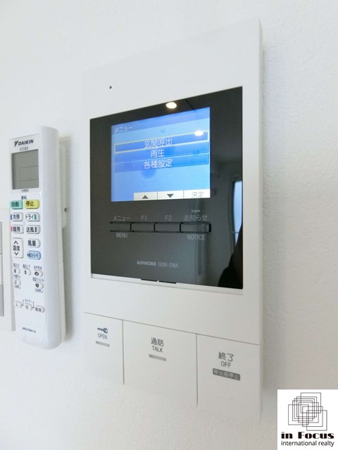 セキュリティ　来客の顔が見える安心のTVモニターホン