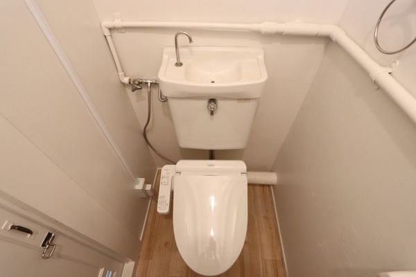 トイレ　ビレッジハウスの同一物件・同一タイプの間取りの写真です