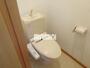 トイレ　清潔感のあるトイレです。
