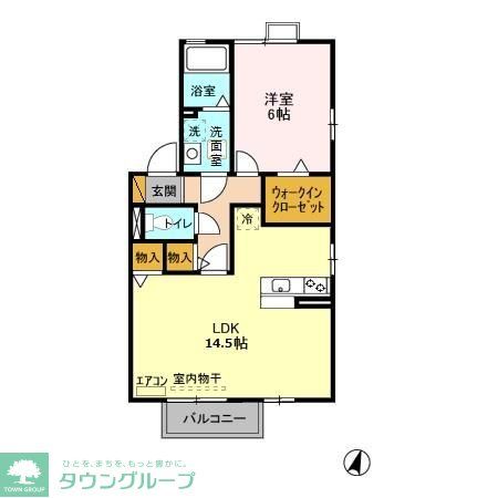 セブンオークス Gの間取り写真