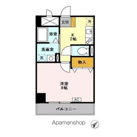 ＪＲ常磐線 南柏駅 徒歩3分 7階建 築21年の間取り写真