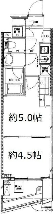 S-FORT中板橋の間取り写真