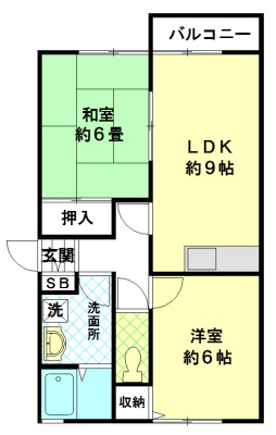 メゾンヴァンサンクの間取り写真