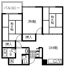 プレジデント山代の間取り