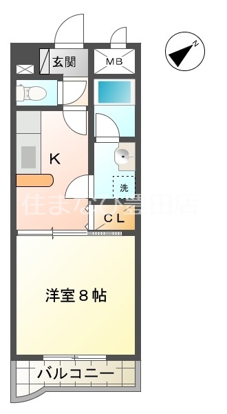 早河マンションの間取り