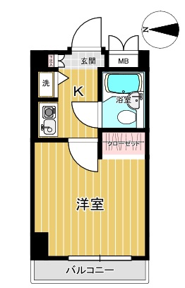 ライオンズマンション国分町の間取り