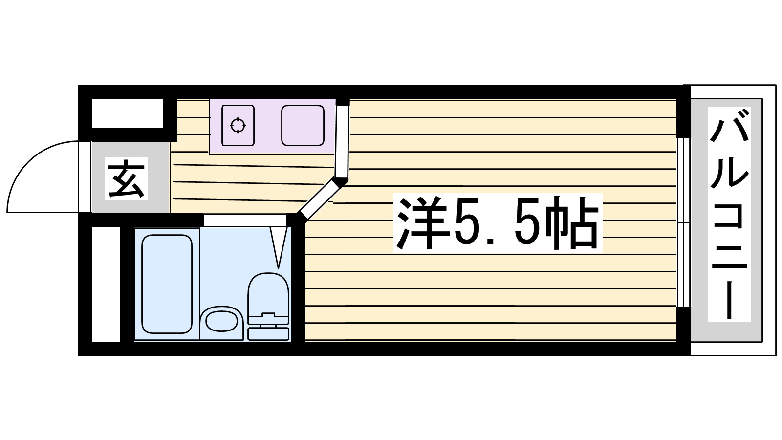 サンワプラザ福崎Iの間取り