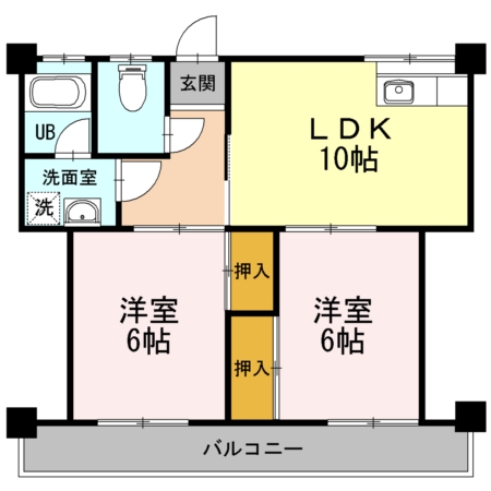 ドールハウス雄郡の間取り