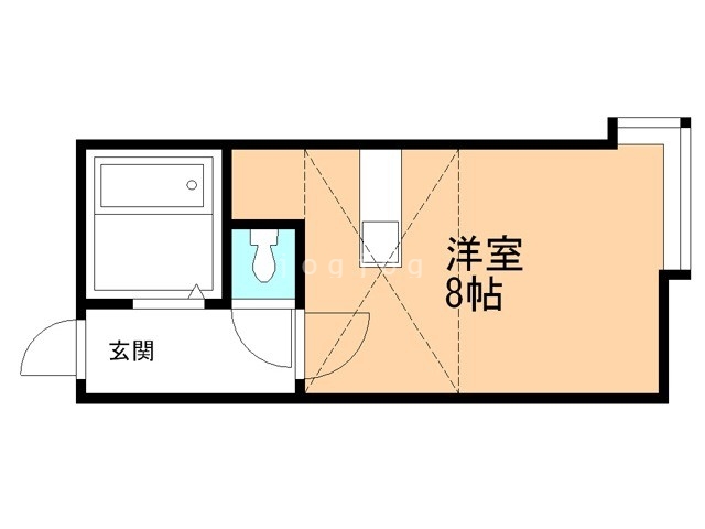 AMS桜D棟の間取り