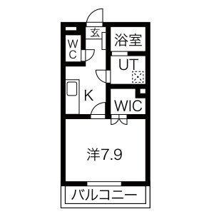 エクラ５の間取り