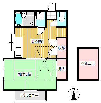 ハイムクロノスの間取り