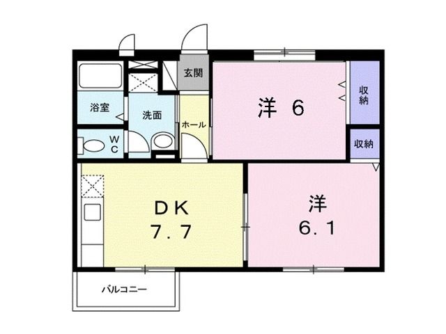 サンフォルムＭａｒｋＩの間取り