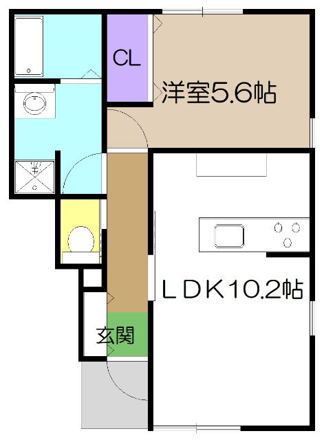 中須賀メゾンの間取り