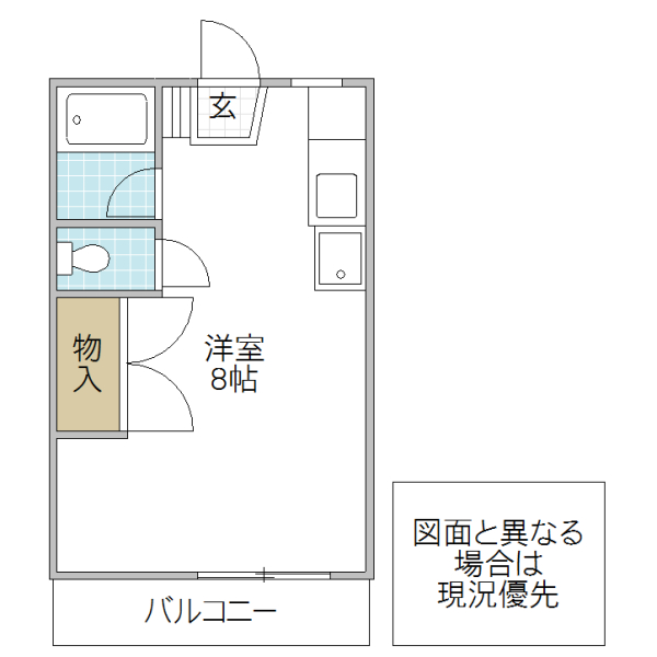 クリーンルームあつむ C棟の間取り