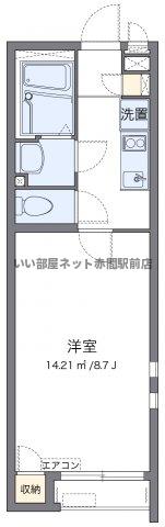 クレイノパストラルIIの間取り