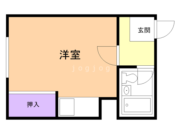 泉荘の間取り