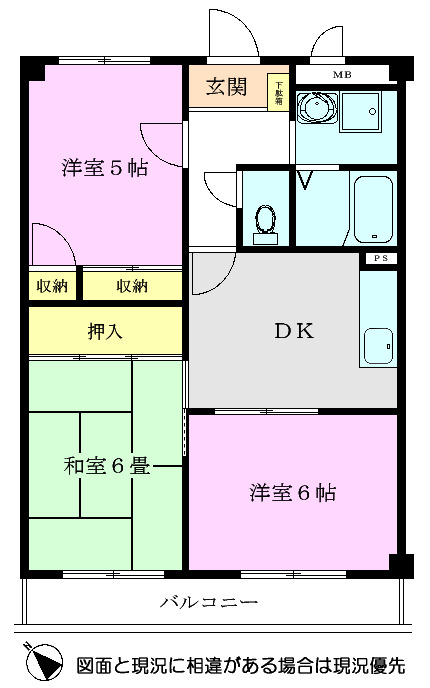 ドエル朝霞台の間取り