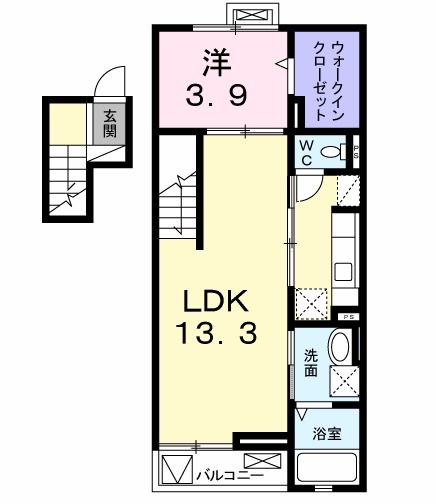 リッジクレストの間取り