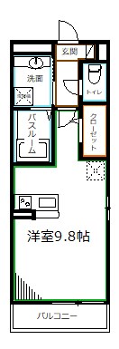 ラクサリー国分寺の間取り