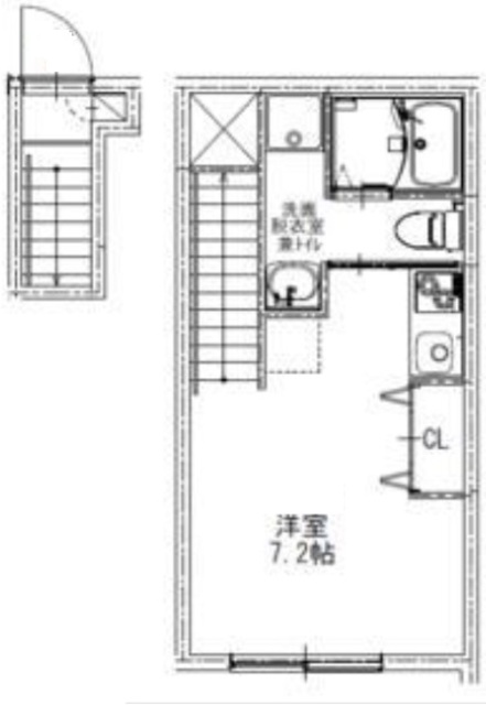 ソルナクレイシア中村橋の間取り