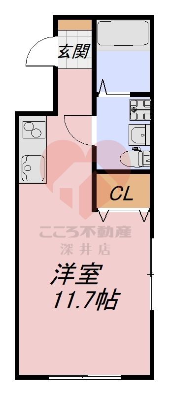 マーヴェリック堺東の間取り