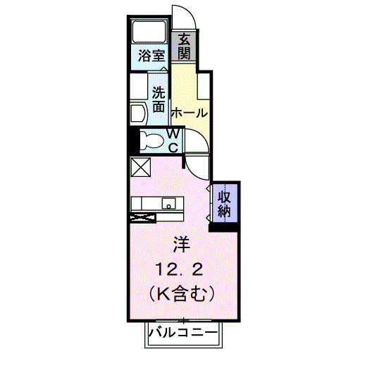 ジェントリー 江南の間取り