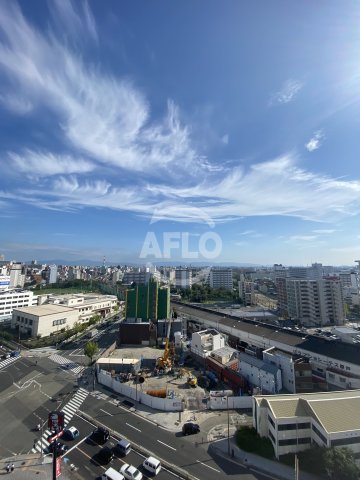 【大阪市浪速区塩草のマンションの眺望】