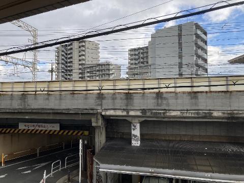 【守口市紅屋町のマンションの眺望】