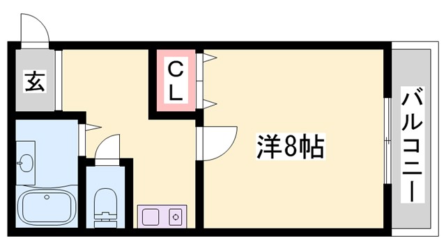 ルーキー東条の間取り