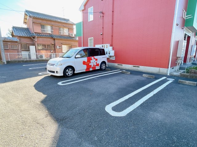 【エクセルグリーンの駐車場】