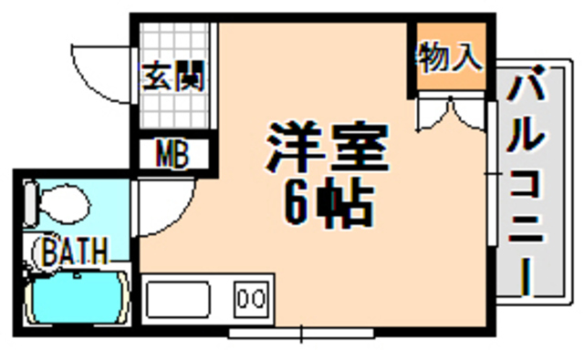 マンション翼の間取り