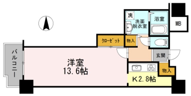 品川シーサイドビュータワー1の間取り