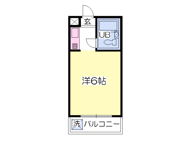 第１２長栄セントラルシティーハイツの間取り