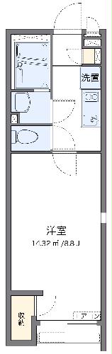 ミランダイーゼルの間取り