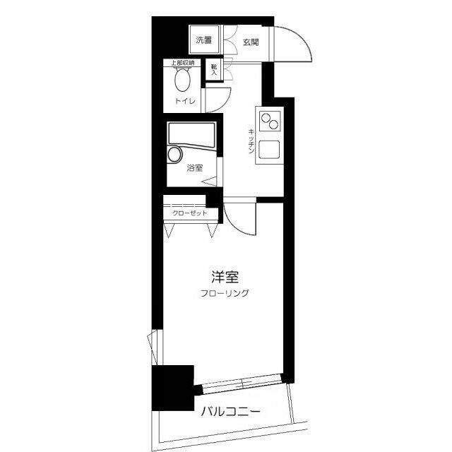 パークウェル千駄木駅前の間取り