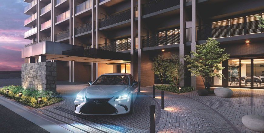 エントランス　エントランス外（イメージ）