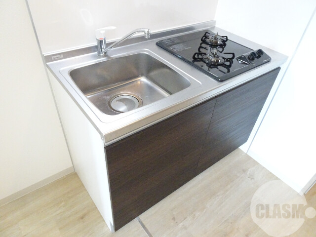 キッチン　２口コンロのシステムキッチン♪