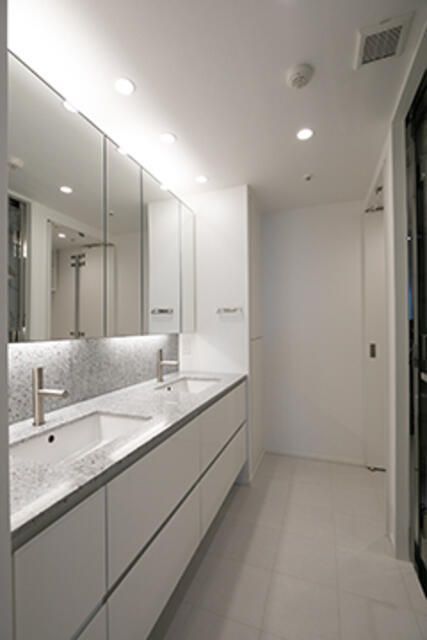 洗面設備　※別部屋の写真です