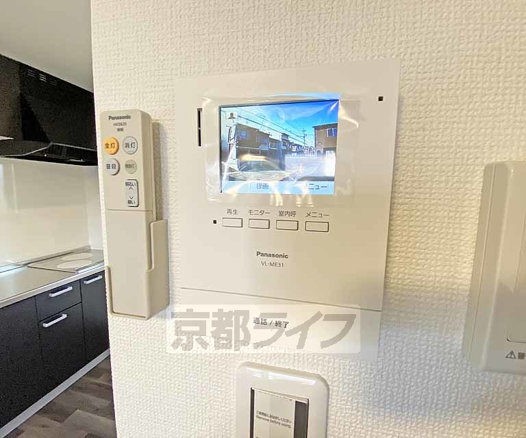 セキュリティ　来客確認が出来ます。