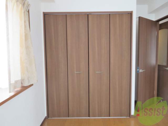 収納　収納はこちらです。クローゼットですね。中が気になります。