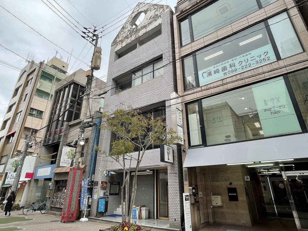 建物外観　天文館のテンパーク通り沿い