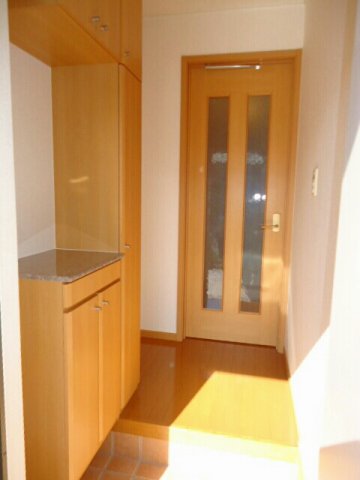 玄関　ゆったりとした玄関です