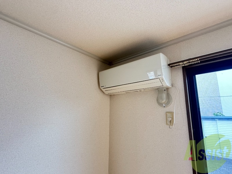 その他設備　エアコンはこれからの時代にはかかせませんね。