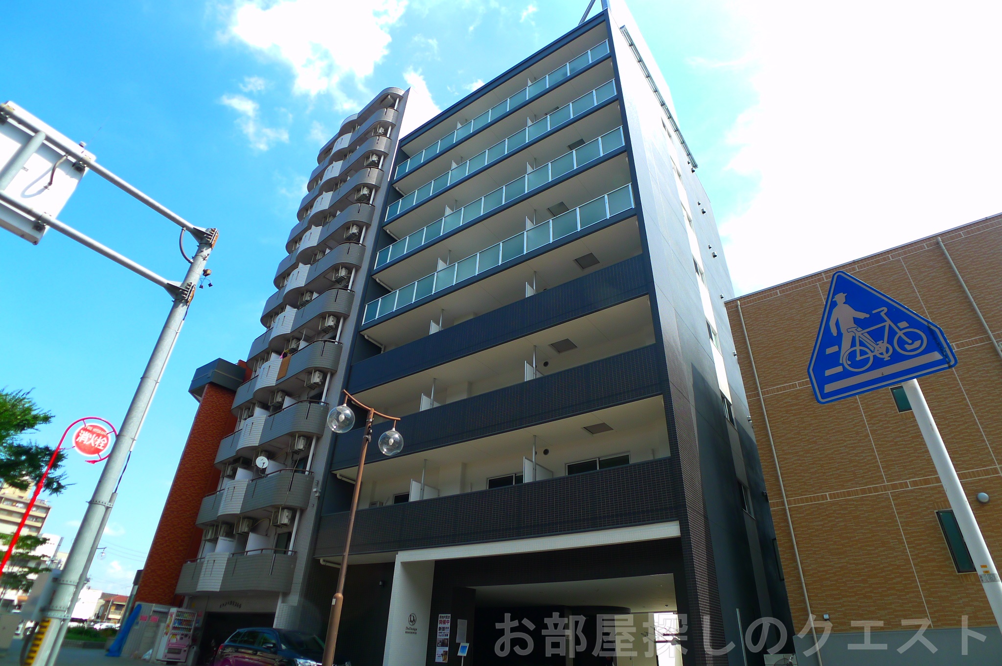 建物外観　オートロック付きマンション☆